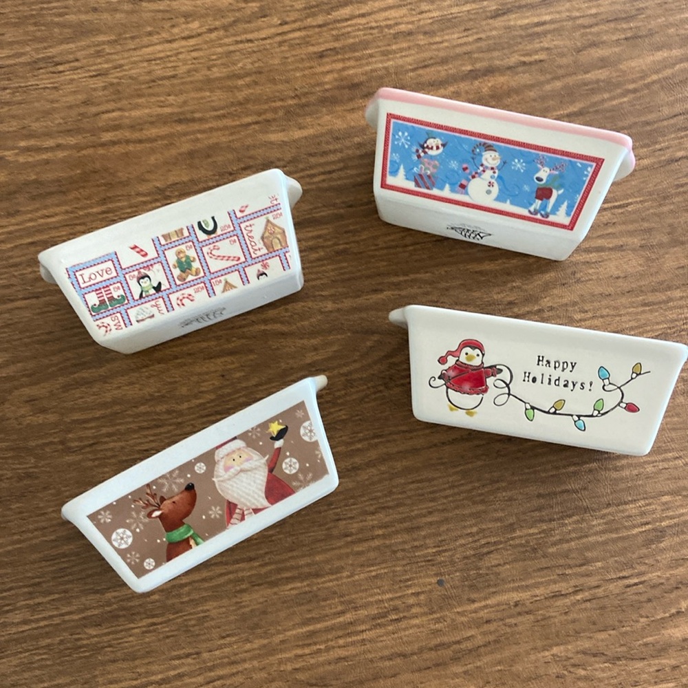 NANTUCKET CHRISTMAS MINI LOAF PANS /SET OF 4